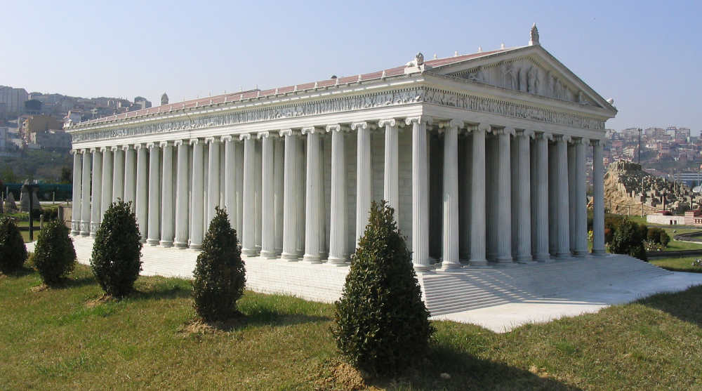 ionic order classic greek architecture